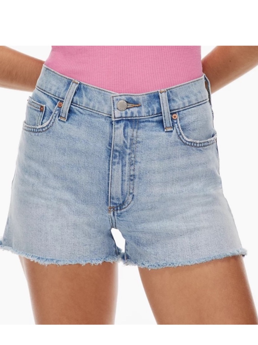 Aritzia | Shorts | Aritzia The Denim Forum The Romy Slim Shorts